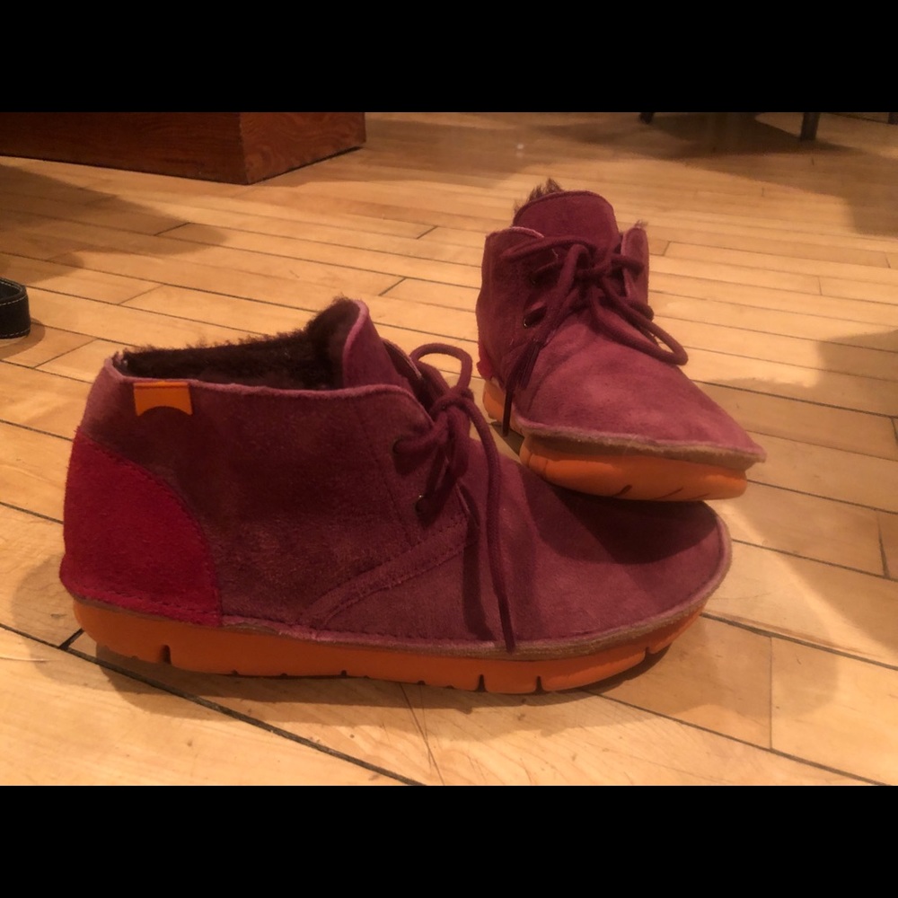 Women’s lined Camper Chukka size 37